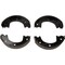 Pagid Brakes Brake Shoe Set-Park, 355050071 355050071 - alternate 1